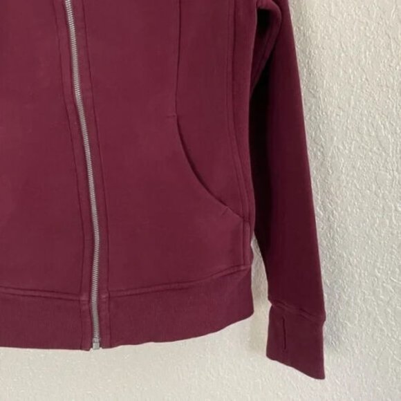 Lululemon Scuba Hoodie Sweatshirt MSRP $118 Dark Adobe Zip Activewear 10 - Picture 6 of 7